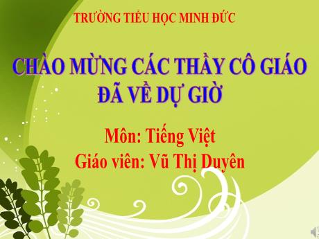 Bài giảng Tiếng Việt Lớp 1 (Kết nối tri thức) - Bài 42: Ao eo - Vũ Thị Duyên